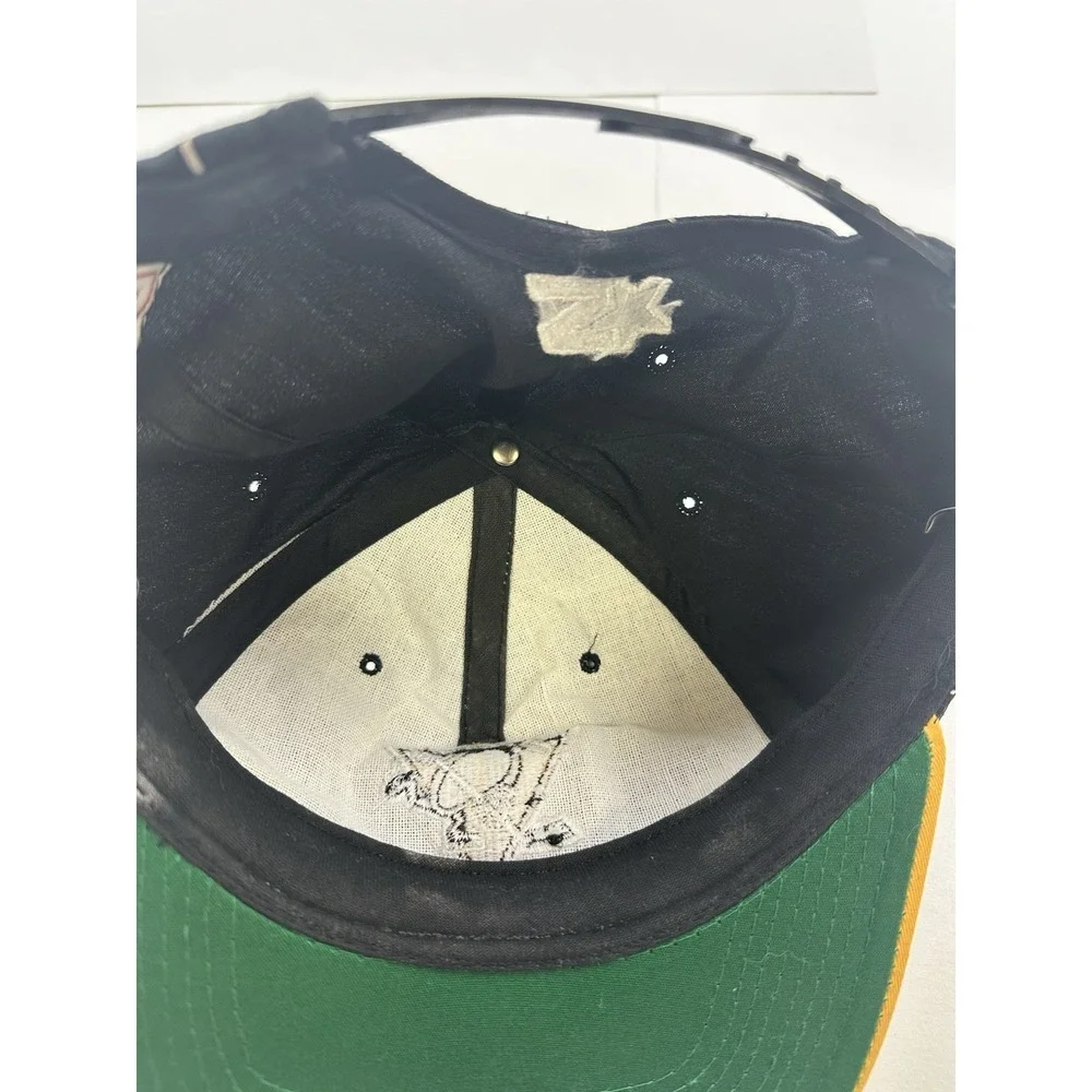 Vintage Pittsburgh Penguins Hat SnapBack NHL Starter Pinstripe Cap